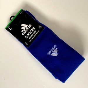 Adidas Soccer Metro Socks blue Sz Large